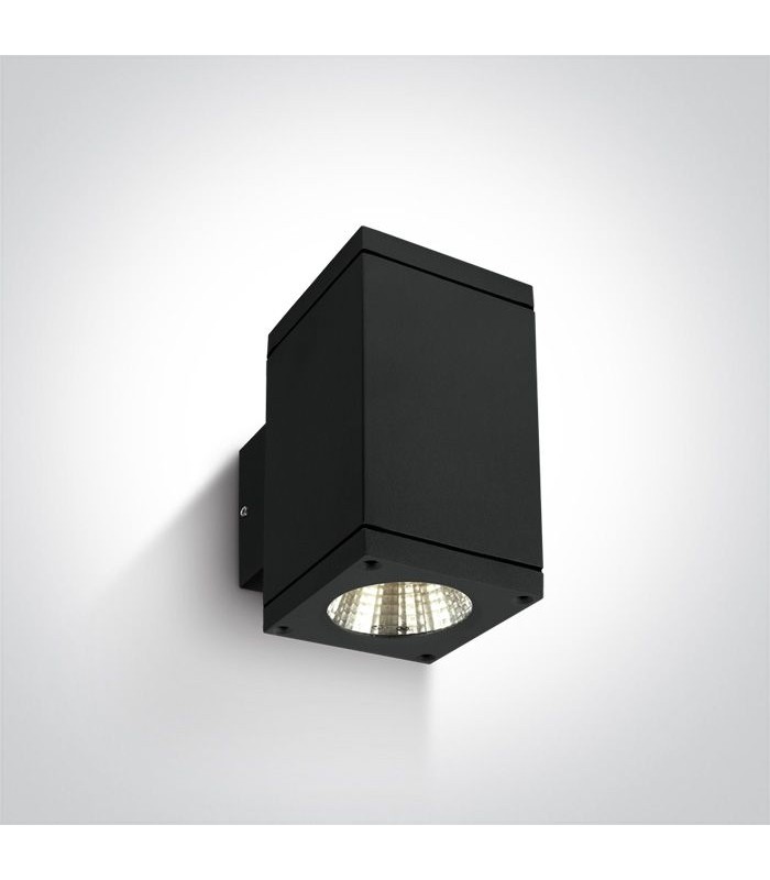 6W LED Lubinis šviestuvas IP54 Black 67138C/B/W