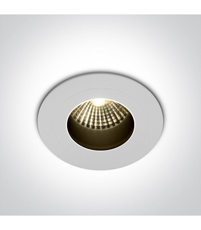 2W LED Įmontuojamas šviestuvas White 10102H/W/C
