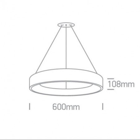 40W LED Pakabinamas šviestuvas DENIS 4250600