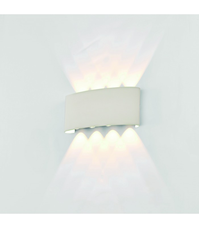 6W LED Seinävalaisin ARCS Sand White IP54 6541